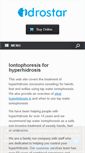Mobile Screenshot of iontophoresis.info