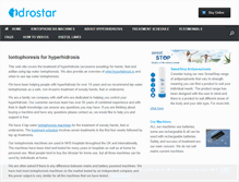 Tablet Screenshot of iontophoresis.info